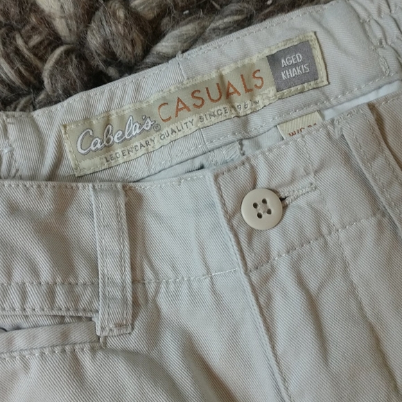 cabelas aged khaki pants